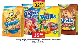 Qanto Honey Rings, Cinnamon magic, Choco Balls, Choco Shells nabídka