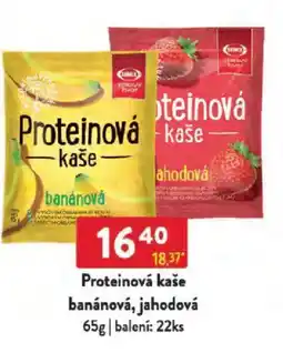 Qanto Proteinová kaše banánová, jahodová nabídka