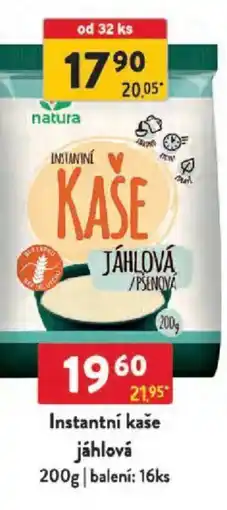 Qanto Instantní kaše jáhlová nabídka