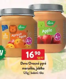 Qanto Deva Ovocné pyré meruňka, jablko nabídka