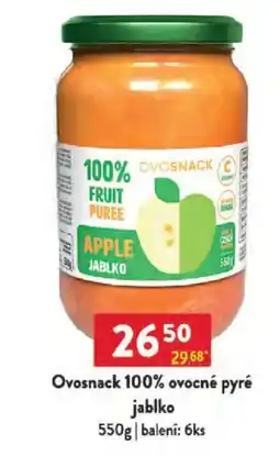 Qanto Ovosnack 100% ovocné pyré jablko nabídka