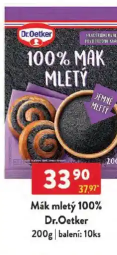 Qanto Mák mletý 100% Dr.Oetker nabídka