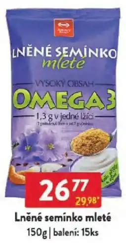 Qanto Lněné semínko mleté nabídka