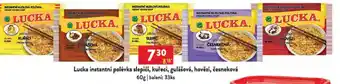 Qanto Lucka instantní polévka slepičí, kuřecí, gulášová, hovězí, česneková nabídka
