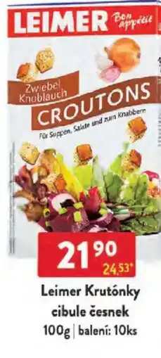 Qanto Leimer Krutónky cibule česnek nabídka