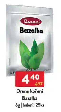 Qanto Drana koření Bazalka nabídka