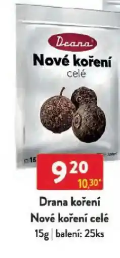 Qanto Drana koření Nové koření celé nabídka