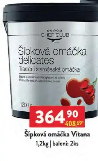 Qanto Šípková omáčka Vitana nabídka