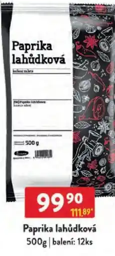 Qanto Paprika lahůdková nabídka