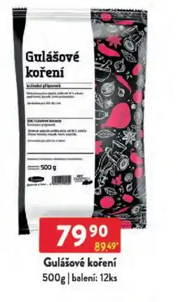 Qanto Gulášové koření nabídka