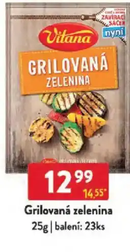 Qanto Vitana Grilovaná zelenina nabídka
