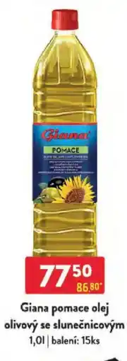 Qanto Giana pomace olej olivový se slunečnicovým nabídka