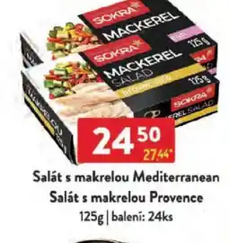 Qanto Salát s makrelou Mediterranean Salát s makrelou Provence nabídka