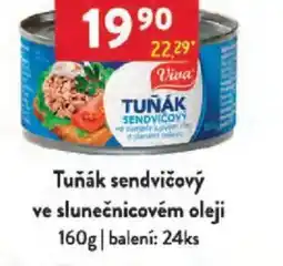 Qanto Tuňák sendvičový ve slunečnicovém oleji nabídka