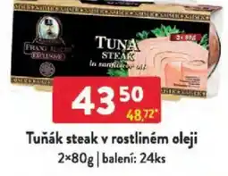 Qanto Tuňák steak v rostliném oleji nabídka