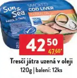 Qanto Tresčí játra uzená v oleji nabídka