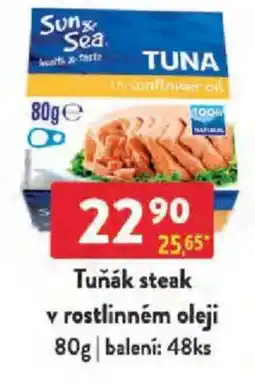 Qanto Tuňák steak v rostlinném oleji nabídka