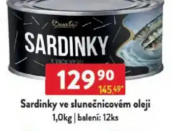Qanto Sardinky ve slunečnicovém oleji nabídka