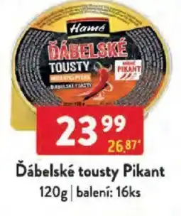 Qanto Hame Ďábelské tousty Pikant nabídka