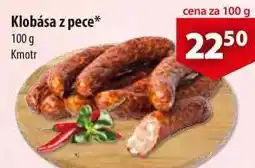 CBA Klobása z pece nabídka