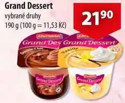 CBA Grand Dessert nabídka