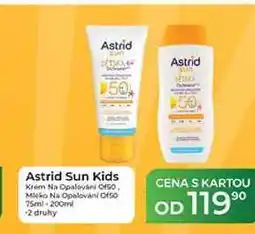 Tamda Foods Astrid Sun Kids Krém Na Opalování nabídka