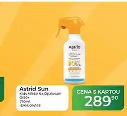 Tamda Foods Astrid Sun Kids Mieko Na Opalování OF50+ 270ml nabídka