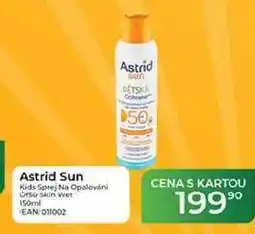 Tamda Foods Astrid Sun Astrid Sun Kids Sprej Na Opalování OF50 skin wet nabídka