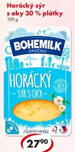 CBA Horácký sýr s oky 30 % plátky nabídka
