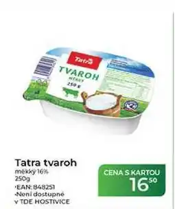 Tamda Foods Tatra tvaroh měkký 16% nabídka