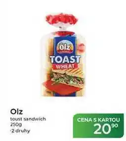 Tamda Foods Olz toust sandwich nabídka