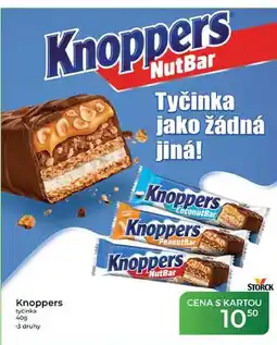 Tamda Foods Knoppers tyčinka nabídka