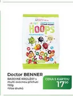 Tamda Foods Doctor BENNER BAREVNÉ KROUŽKYS multi-ovocnou příchutí nabídka