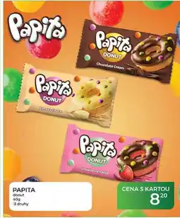 Tamda Foods PAPITA donut nabídka