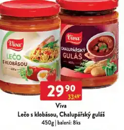 Qanto Viva Lečo s klobásou, Chalupářský guláš nabídka