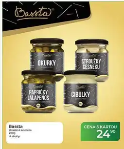 Tamda Foods Bassta skladaná zelenina nabídka