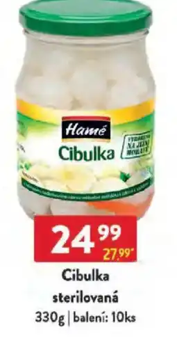 Qanto Hamé Cibulka sterilovaná nabídka