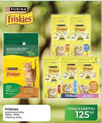 Tamda Foods Friskies granule pro kočky 1500g - 1700g nabídka