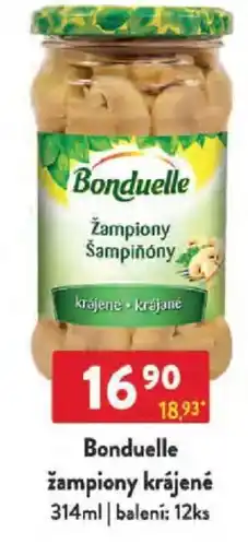 Qanto Bonduelle žampiony krájené nabídka