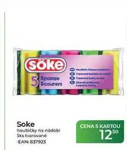 Tamda Foods Soke houbičky na nádobí 5ks tvarované nabídka