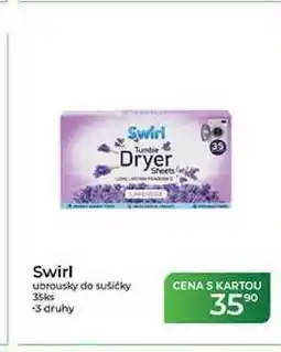 Tamda Foods Swirl ubrousky do sušičky 35ks nabídka