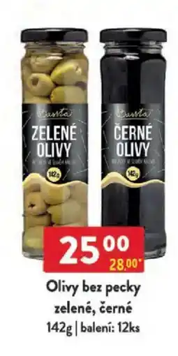 Qanto Olivy bez pecky zelené, černé nabídka