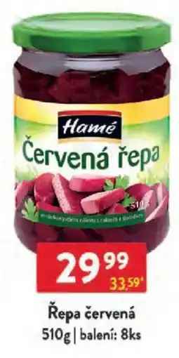 Qanto Hamé Řepa červená nabídka