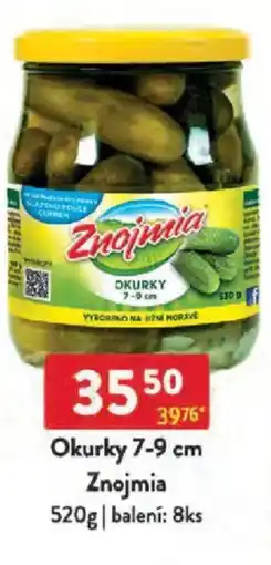 Qanto Okurky 7-9 cm Znojmia nabídka