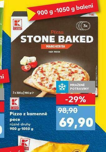 Kaufland Pizza z kamenné pece nabídka