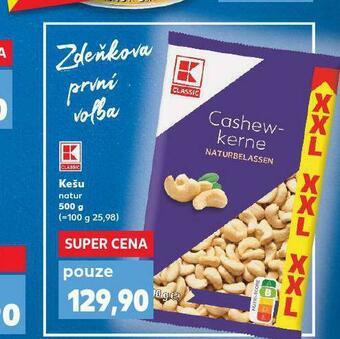 Kaufland Kešu nabídka