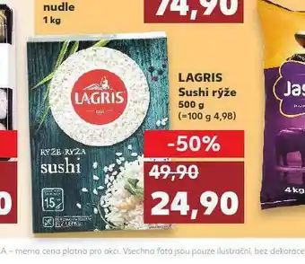 Kaufland Lagris sushi rýže nabídka