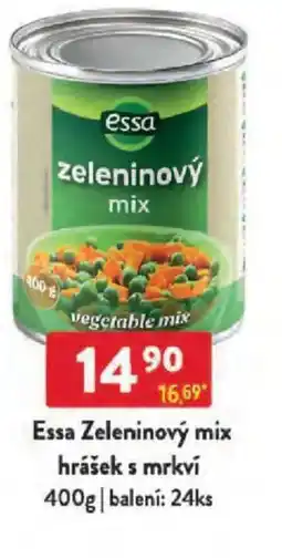 Qanto Essa Zeleninový mix hrášek s mrkví nabídka