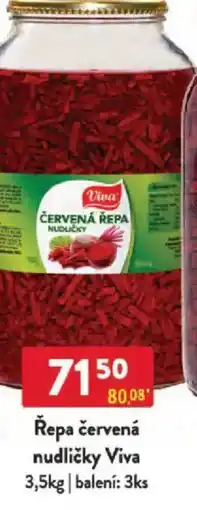 Qanto Řepa červená nudličky Viva nabídka