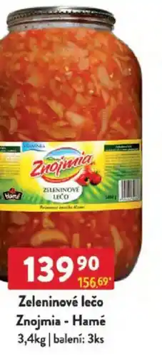Qanto Zeleninové lečo Znojmia - Hamé nabídka